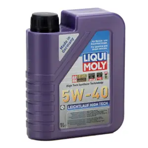 LIQUI MOLY Motor&ouml;l &Ouml;l LEICHTLAUF HIGH TECH 5W40 5W-40 1L 1 Liter 3863