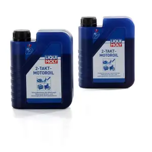 LIQUI MOLY Motor&ouml;l &Ouml;l 2-Takt-Motoroil selbstmischend 2L 2 Liter 1052