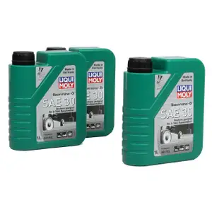 LIQUI MOLY Motor&ouml;l &Ouml;l 4-Takt Rasenm&auml;her-&Ouml;l SAE30 3L 3 Liter 1264