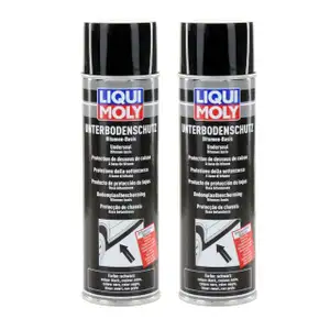 LIQUI MOLY 6111 Unterboden-Schutz Unterbodenschutz Bitumen SCHWARZ 2x 500 ml