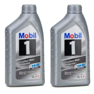 Mobil 1 FS X1 Motor&ouml;l &Ouml;l 5W-50 5W50 PORSCHE A40 MB 229.3 / 229.1 - 2L 2 Liter