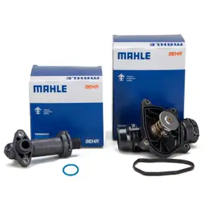 BEHR / MAHLE Thermostat + AGR Thermostat + Dichtung BMW E46 E90-E92 M47 M57