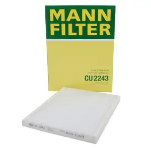 MANN Innenraumfilter Pollenfilter Partikelfilter CU2243 f&uuml;r Opel Adam Corsa D E