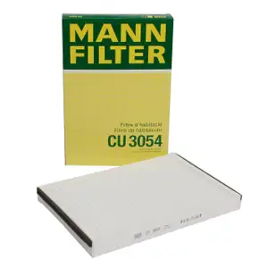 MANN Innenraumfilter Pollen Partikelfilter CU3054 f&uuml;r Opel Astra G H Zafira A