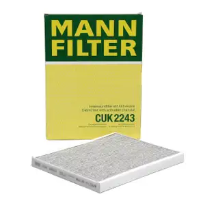 MANN Innenraumfilter Aktivkohlefilter CUK2243 f&uuml;r OPEL CORSA D E FIAT PUNTO 199