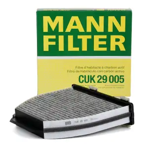 MANN Innenraumfilter Aktivkohlefilter CUK29005 f&uuml;r MERCEDES W204 W212 X204 R231