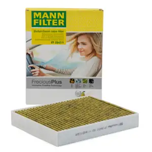 MANN FP2847/1 Innenraumfilter f&uuml;r Allergiker PORSCHE CAYENNE 92A VW TOUAREG 7P