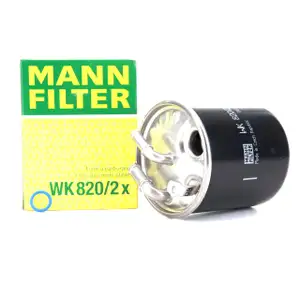 MANN WK820/2X Kraftstofffilter Dieselfilter MERCEDES OM640 OM642 OM646 OM651