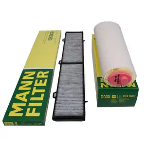 MANN Inspektionskit Filterpaket f&uuml;r BMW 3er E90 E91 E92 E93 325d 330d 197/231 PS