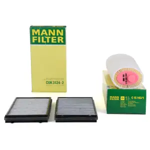 MANN Inspektionskit Filterpaket f&uuml;r BMW 7er E65 E66 E67 730d 204/211/218/231 PS