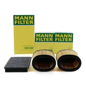 MANN Filterpaket Filterset f&uuml;r PORSCHE 911 (997) 3.6/3.8 Carrera 345/385/408 PS