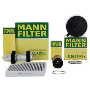 MANN Inspektionskit f&uuml;r AUDI A4 (8K B8) A5 (8T 8F) Q5 (8R) 3.0 TDI SQ5 TDI