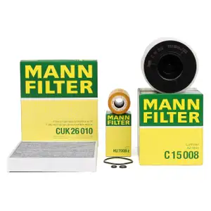 MANN Inspektionskit f&uuml;r AUDI A1 SEAT IBIZA SKODA FABIA ROOMSTER VW POLO 1.6 TDI