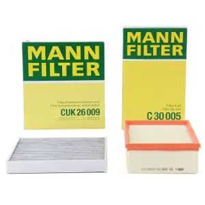 MANN Filterset f&uuml;r AUDI A3 8V Q2 TT SEAT LEON SKODA OCTAVIA VW GOLF 7 PASSAT