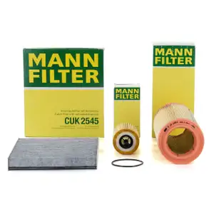 MANN Inspektionskit Filterpaket AUDI A2 (8Z0) 1.2 TDI 61 PS + 1.4 TDI 75/90 PS