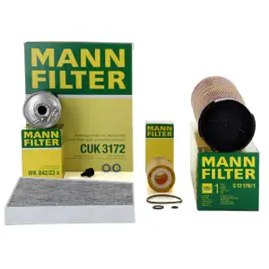 MANN Inspektionskit MERCEDES E-KLASSE W211 S211 E200/220/270CDI 102-177 PS
