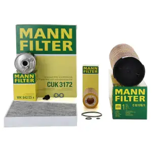 MANN Inspektionskit MERCEDES E-KLASSE W211 E320CDI 204 PS bis 12.2002