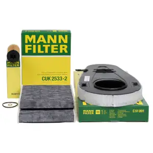 MANN Inspektionskit f&uuml;r BMW 5er F10 F11 518d 136 PS + 520d 163 PS B47D20A