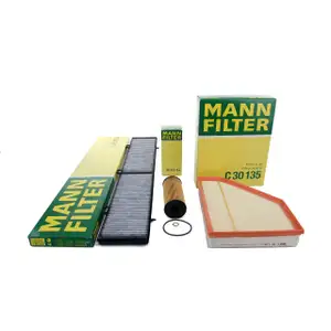 MANN Filterpaket Filterset f&uuml;r BMW E81 E87 116-123d E90 E91 E92 316-320d X1 E84