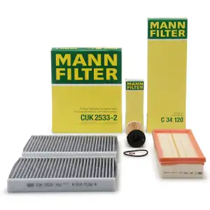 MANN Inspektionskit f&uuml;r BMW 5er F10 F11 518d 150/163 PS + 520d 190/205/211 PS
