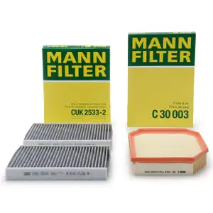 MANN Inspektionskit Filterpaket BMW 5er F10 F11 523i 528i 530i + 7er F01-04 730i