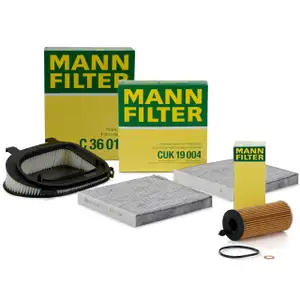 MANN Inspektionskit Filterpaket f&uuml;r BMW X3 F25 sDrive18d + xDrive20d + xDrive30d