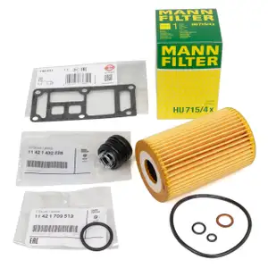 MANN &Ouml;lfilter &Ouml;lfiltergeh&auml;use Dichtungssatz Dichtsatz 3er E36 E46 5er E34 Z3 E36