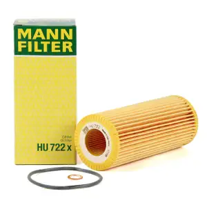 MANN &Ouml;lfilter HU722x BMW E81 E87 E46 E90-93 E60 E61 X3 E83 18/20d 122/150/163 PS