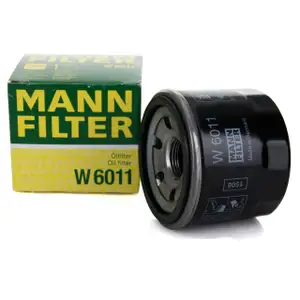 MANN &Ouml;lfilter Motor&ouml;lfilter W6011 f&uuml;r Smart ForTwo (451) 1.0/Turbo 61/71/84 PS