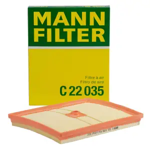 MANN C22035 Luftfilter AUDI A1 8X A3 8V Q2 SEAT SKODA VW GOLF 7 POLO UP 1.0 TSI