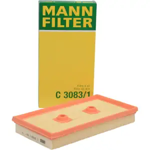 MANN Luftfilter C3083/1 f&uuml;r VW GOLF 5 PLUS PASSAT TOURAN AUDI A3 1.6 FSI 115 PS
