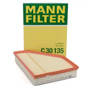 MANN Luftfilter C30135 f&uuml;r BMW E81-E88 116-123d E90-E93 316-335d X1 E84 16-25d