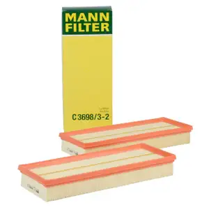 MANN Luftfilter C3698/3-2 MERCEDES W203 W204 C219 W211 W212 W463 X164 X204 uvm.