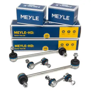 2x MEYLE HD Koppelstange VERST&Auml;RKT vorne + 2x Koppelstange hinten BMW 5er E39