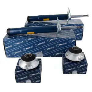 2x MEYLE Sto&szlig;d&auml;mpfer + Federbeinlager BMW 5er E39 Limousine + Touring vorne