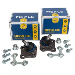2x MEYLE HD Traggelenk vorne f&uuml;r AUDI SEAT SKODA VW GOLF + Schrauben