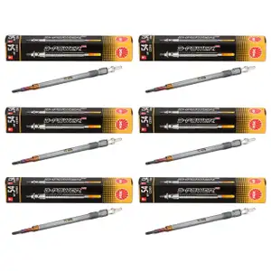 6x NGK Gl&uuml;hkerze Set D-Power 54 7865 CZ303 Mercedes W176 W245 W246 W204 C218