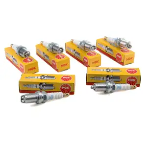 6x NGK Z&uuml;ndkerze Set 5649 BKR6EKE Smart Cabrio City-Coupe Crossblade (450) 0.6