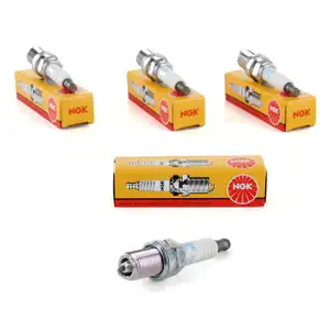 4x NGK Z&uuml;ndkerze Set 3584 BKR6EKUB f&uuml;r AUDI A4 A6 / VW PASSAT 2.4 2.8 3.0 2.8V6