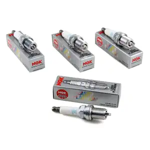 4x NGK 1675 Z&uuml;ndkerze PFR7S8EG AUDI A3 SEAT SKODA VW Golf 5 6 1.8 / 2.0 TFSI