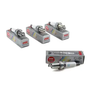 4x NGK Z&uuml;ndkerze Set Iridium 4294 IZFR6H11 BMW 1er E81 3er E46 E90/91 5er E60 X3