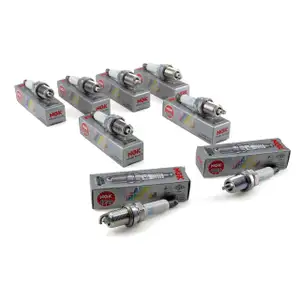 8x NGK Z&uuml;ndkerze Set Iridium 4294 IZFR6H11 BMW 1er E81 3er E46 E90/91 5er E60 X3