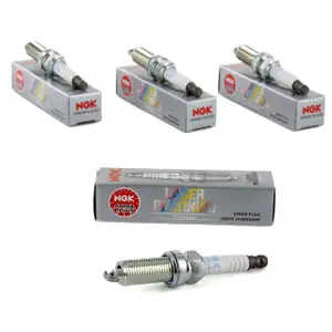 4x NGK Z&uuml;ndkerze Set 5118 PLZKAR6A-11 Renault Clio Fluence Laguna Megane 2.0 16V