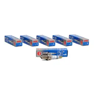 6x NGK Z&uuml;ndkerze 1496 LPG1 LPG LaserLine 1 f&uuml;r LPG / CNG Gasbetrieb Fl&uuml;ssiggas