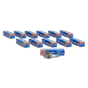 12x NGK Z&uuml;ndkerze 1496 LPG1 LPG LaserLine 1 f&uuml;r LPG / CNG Gasbetrieb Fl&uuml;ssiggas