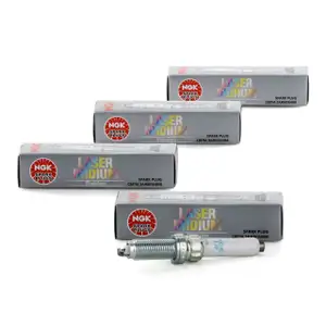 4x NGK Z&uuml;ndkerze 94201 SILZKGR8B8S f&uuml;r BMW 1er 2er 3er 4er 5er 7er & MINI F55-60