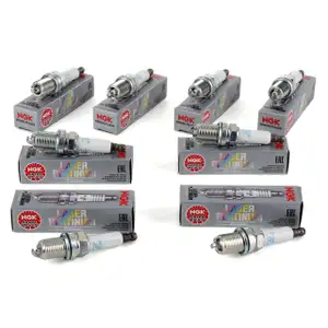 8x NGK Z&uuml;ndkerze 6840 PFR7W-T LASER PLATINUM AUDI A4 B7 A6 C6 A8 4E 3.2/4.2 FSI