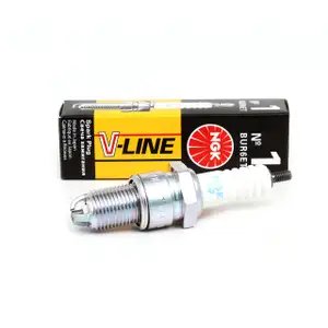 NGK Z&uuml;ndkerze V-Line 1 (1 St&uuml;ck) 2876 BUR6ET f&uuml;r Audi Fiat Lancia Seat Skoda VW