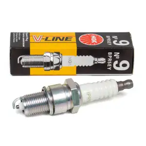 NGK 3153 Z&uuml;ndkerze V-LINE 9 TOYOTA Corolla (E7 E8 E9) Hilux 4 5 Carina 2 DAIHATSU Charade