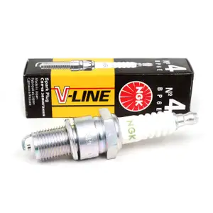 NGK Z&uuml;ndkerze V-Line 4 (1 St&uuml;ck) 5637 BP6E Audi BMW Ford Mercedes Opel Seat VW